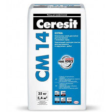 Клей для плитки Ceresit СМ-14 (Церезіт СМ-14) 25 кг Клей для плитки Ceresit СМ-14 (Церезіт СМ-14) 25 кг