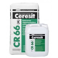 Двухкомпонентная гидроизоляционная смесь Ceresit CR 66 (Церезит ЦР 66) 25 кг