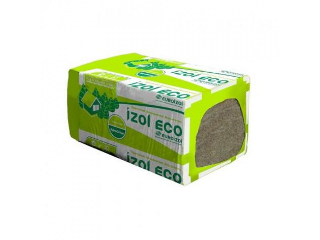 Утеплитель базальтовый 110 Euroizol Эко-120 3 (1000x600x50) - 3,6 кв.м/уп
