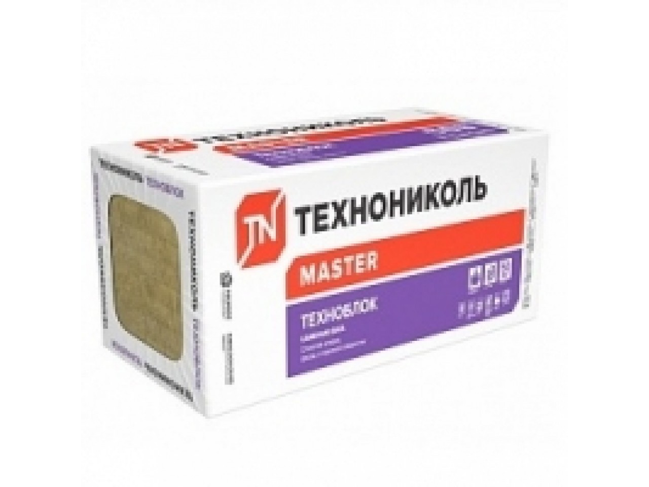 Утеплитель базальтовый 45 Технониколь Техноблок Стандарт (1200x600x50) - 5,76 кв.м/уп