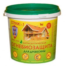 Вогнебіозахист Страж-1 ХМББ суха суміш (відро 1 кг)