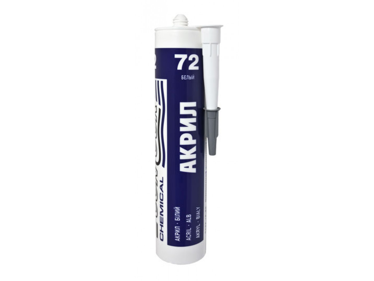 Герметик акриловый белый CONTOUR 72 (КОНТУР 72) (280 мл)