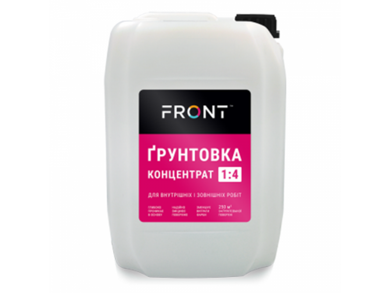 Грунтовка глубокого проникновения Front 1:4 (10кг)