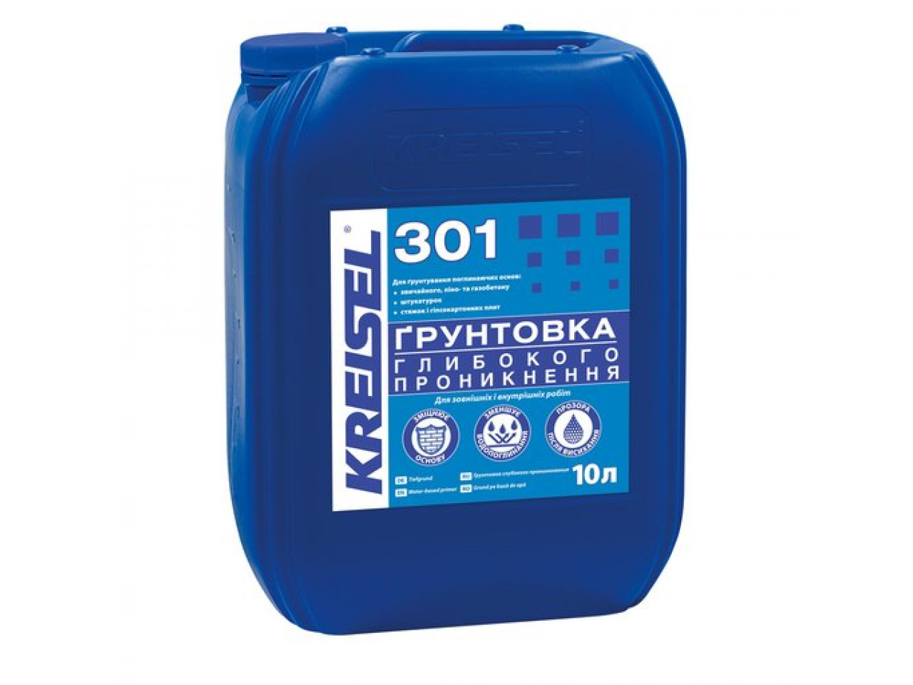 Грунтовка глибокого проникнення Kreisel Tiefgrund-LMF 301 (10л)