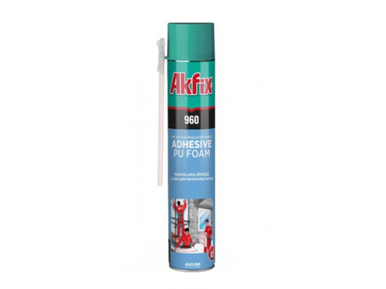 Піна-клей Akfix 960 Mantolama ручна (900 мл)