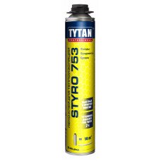 Піна-клей професійна Tytan О2 STYRO 753 GUN В3 (Титан) (750 мл)