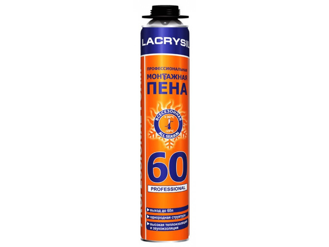 Пена монтажная Lacrysil профессиональная (750мл)