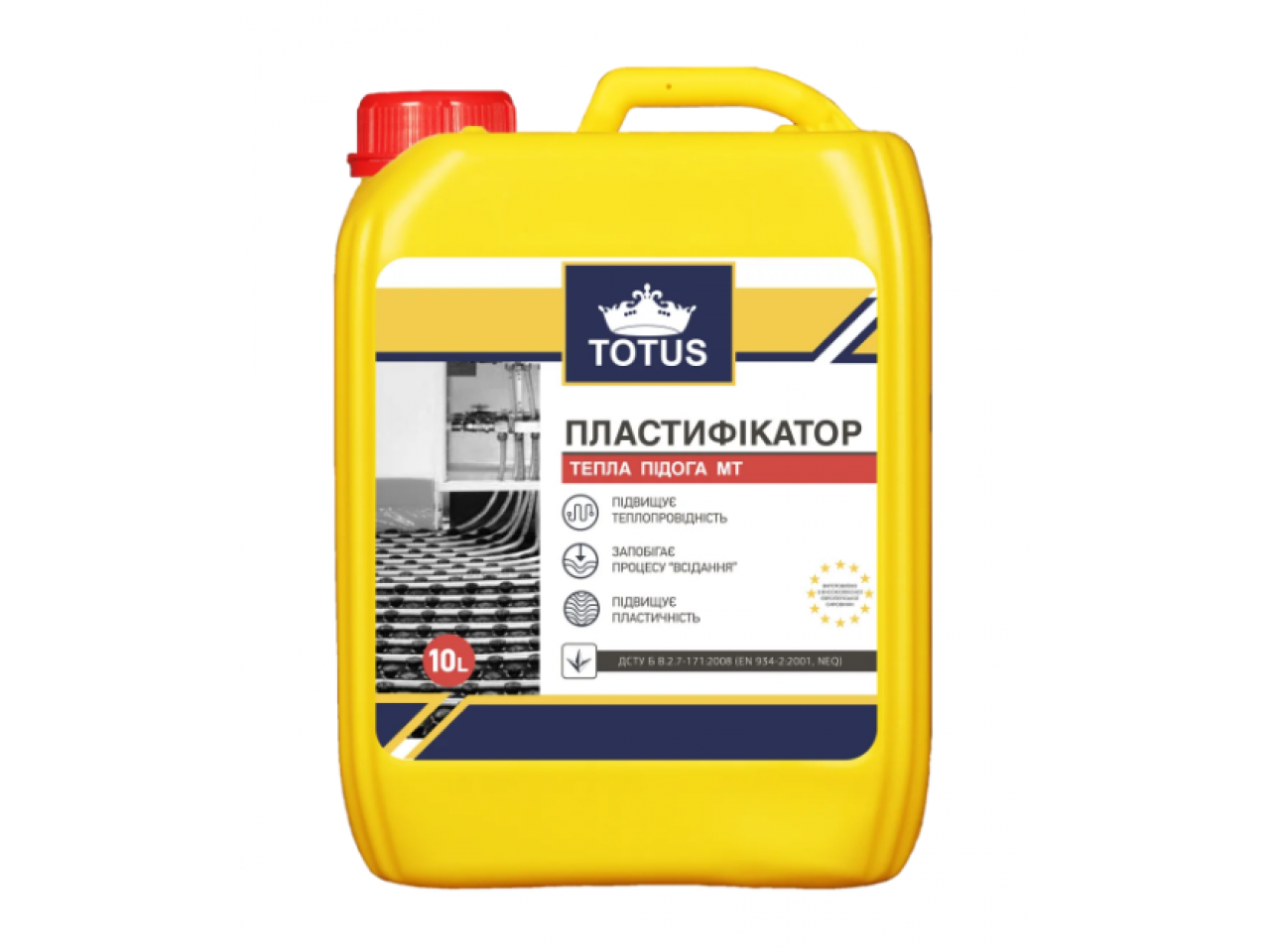 Пластификатор TOTUS (Тотус) MТ теплый пол (5л)
