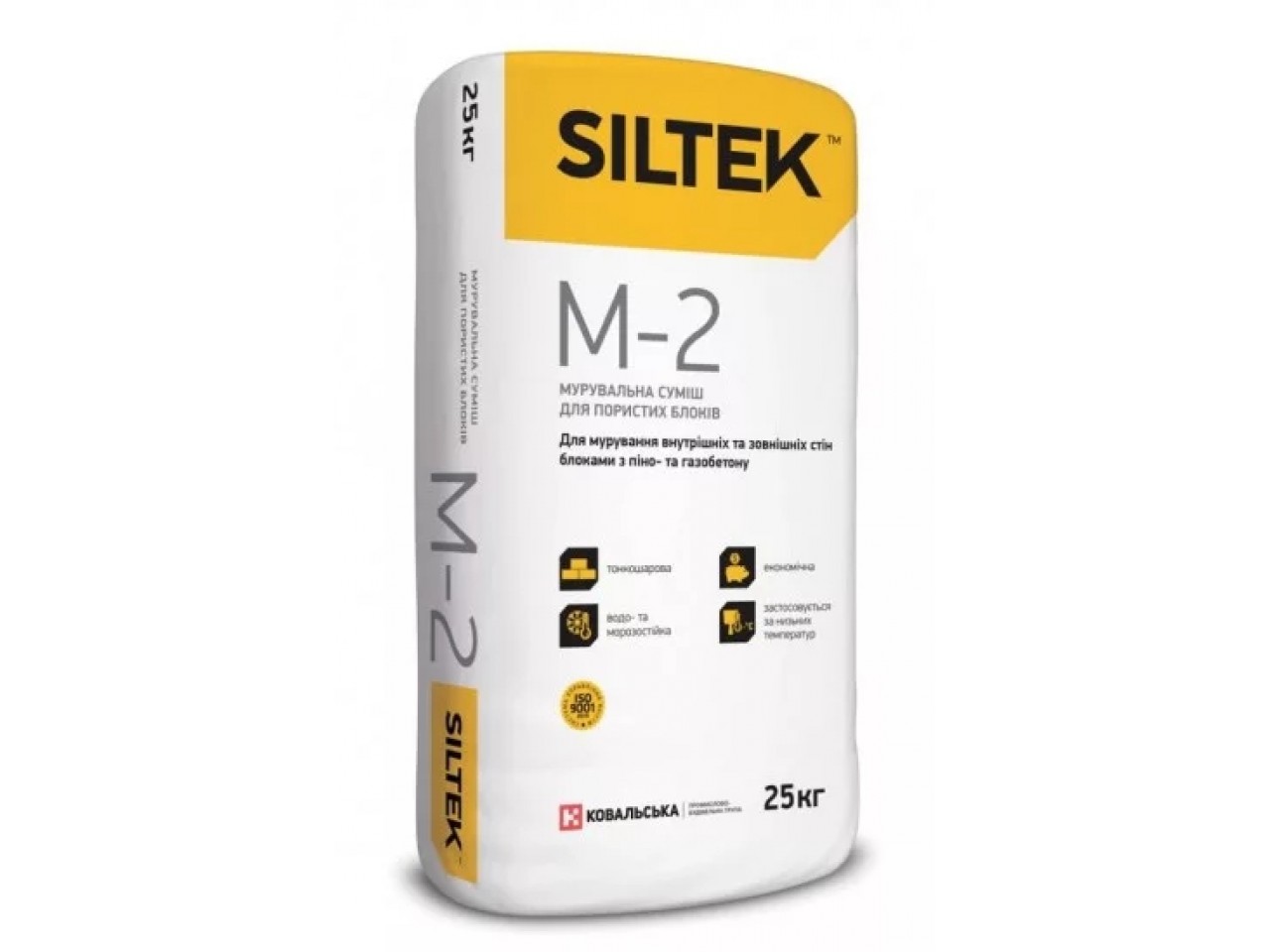 Клей для газоблоку Siltek M-2 25 кг