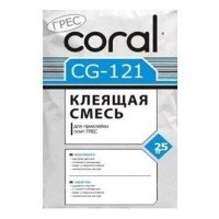 Клей для плитки и керамогранита Корал ЦГ 121 (Сoral CG 121) 25 кг
