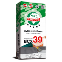 Клеящая смесь Ансерглоб 39 (Anserglob ВСХ-39) 25 кг (приклеивание)