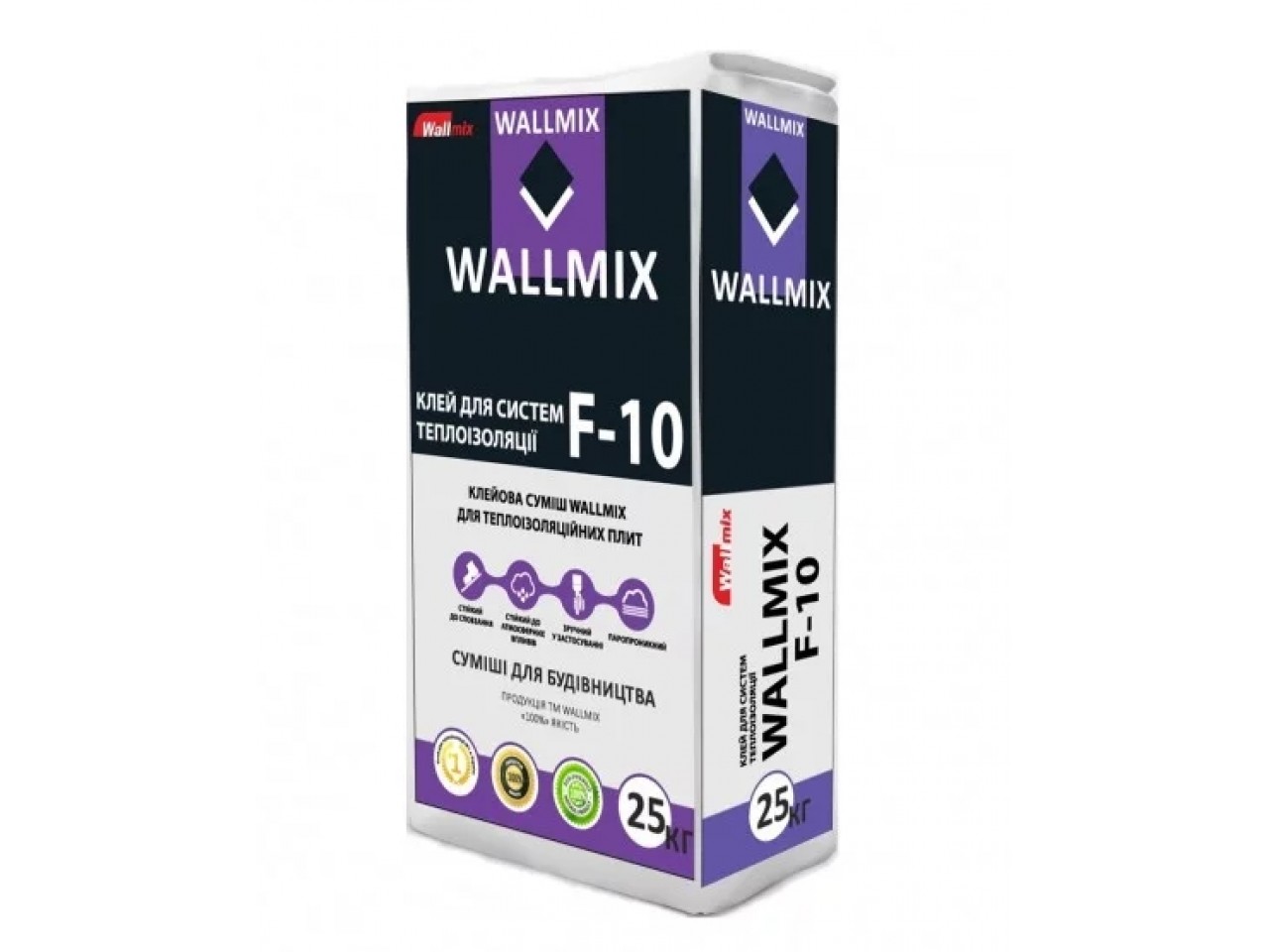 Клеящая смесь Wallmix F-10 25 кг (приклеивание)