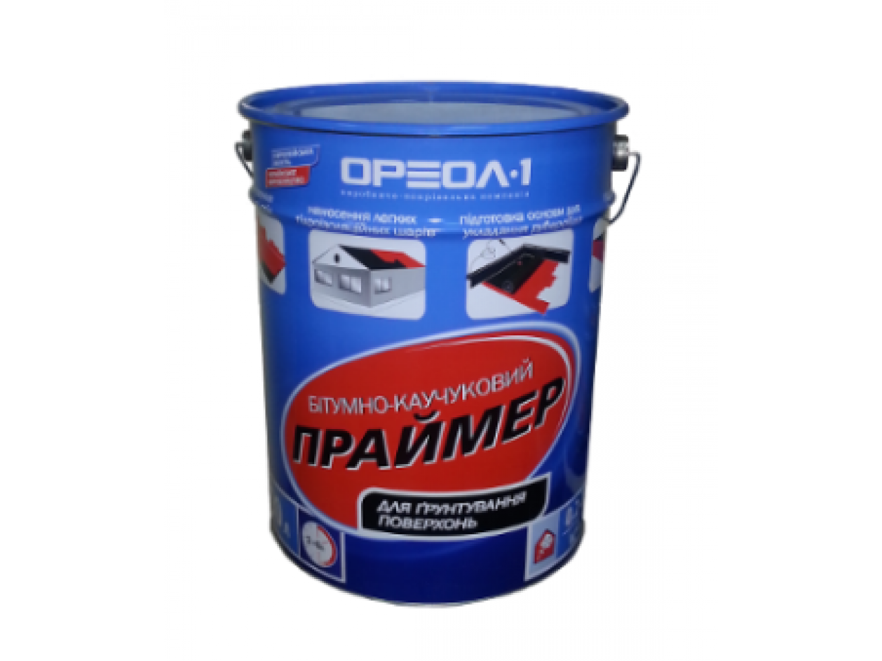 Мастика Ореол битумно-резиновая (10 кг)