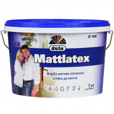 Фарба латексна матова DUFA (Дюфа) Matlattex D100 (7кг/5л)