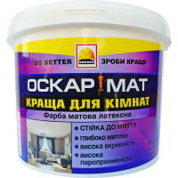 Краска интерьерная латексная матовая Builder Оскармат (4,2 кг/3 л)