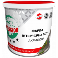 Краска интерьерная акриловая Ансерглоб ЭКО+ (Anserglob) (7кг/5л)