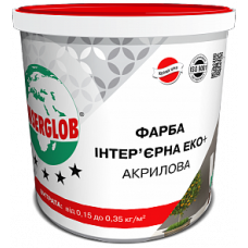 Фарба інтер'єрна акрилова Ансерглоб ЕКО+ (Anserglob) (7кг/5л)