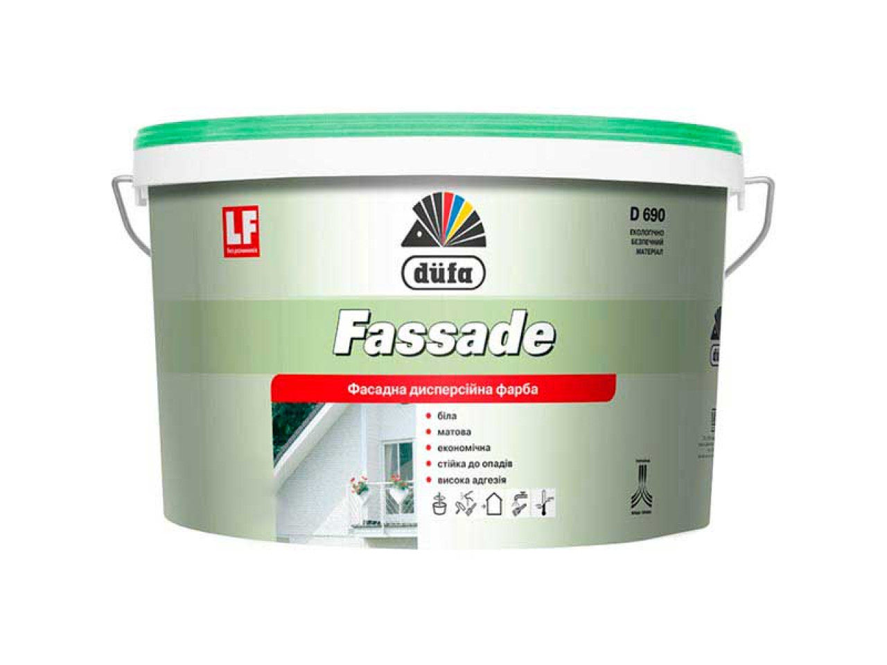 Фарба фасадна Fassade D690 DUFA (Дюфа) (14 кг/10 л)