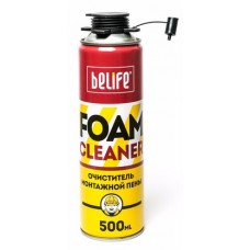Очиститель монтажной пены Билайф Фоамклинер (Belife Foamcleaner) 500 мл