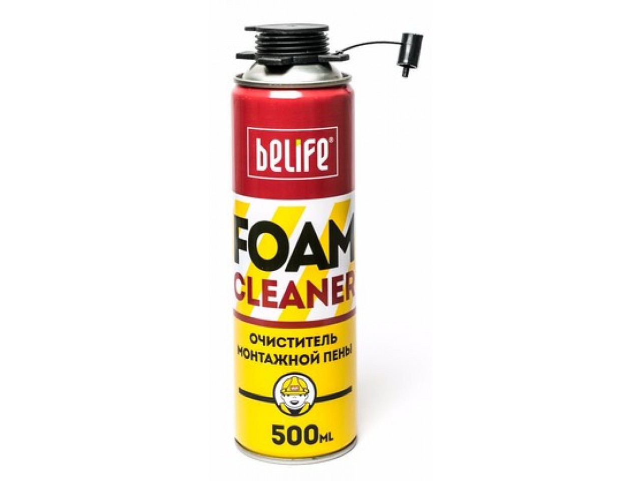 Очиститель монтажной пены Билайф Фоамклинер (Belife Foamcleaner) 500 мл