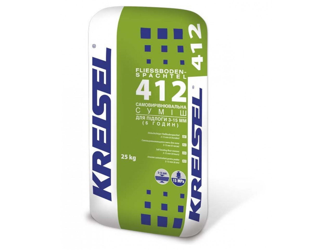 Самовирівнююча суміш Kreisel 412 3-15 мм 25 кг