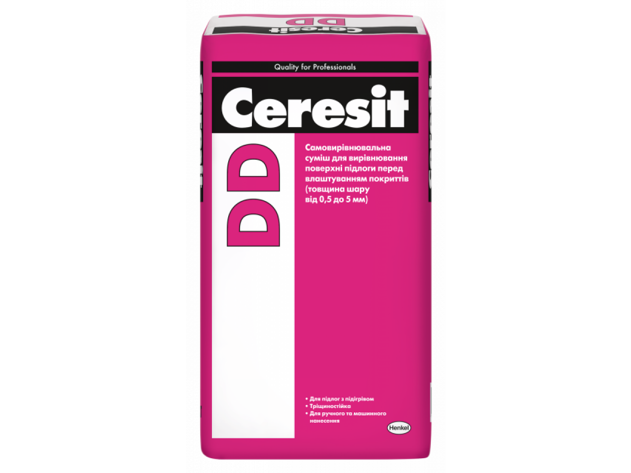 Самовирівнювальна суміш CERESIT DD (Церезіт DD) 0,5-5 мм 25 кг