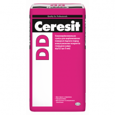 Самовыравнивающаяся смесь CERESIT DD (Церезит DD) 0,5-5 мм 25 кг Самовыравнивающаяся смесь CERESIT DD (Церезит DD) 0,5-5 мм 25 кг