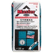 Cтяжка для пола МАСТЕР Базис (MASTER Basis) 5-100 мм 25 кг