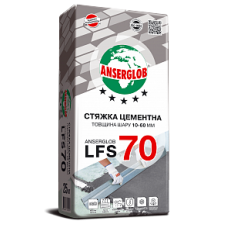 Стяжка цементная Ансерглоб ЛФС 70 (Anserglob LFS 70) 10-60 мм 25 кг Стяжка цементная Ансерглоб ЛФС 70 (Anserglob LFS 70) 10-60 мм 25 кг