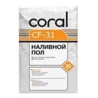 Стяжка для пола Корал ЦФ 31 (Сoral CF 31) 20-80 мм 25 кг