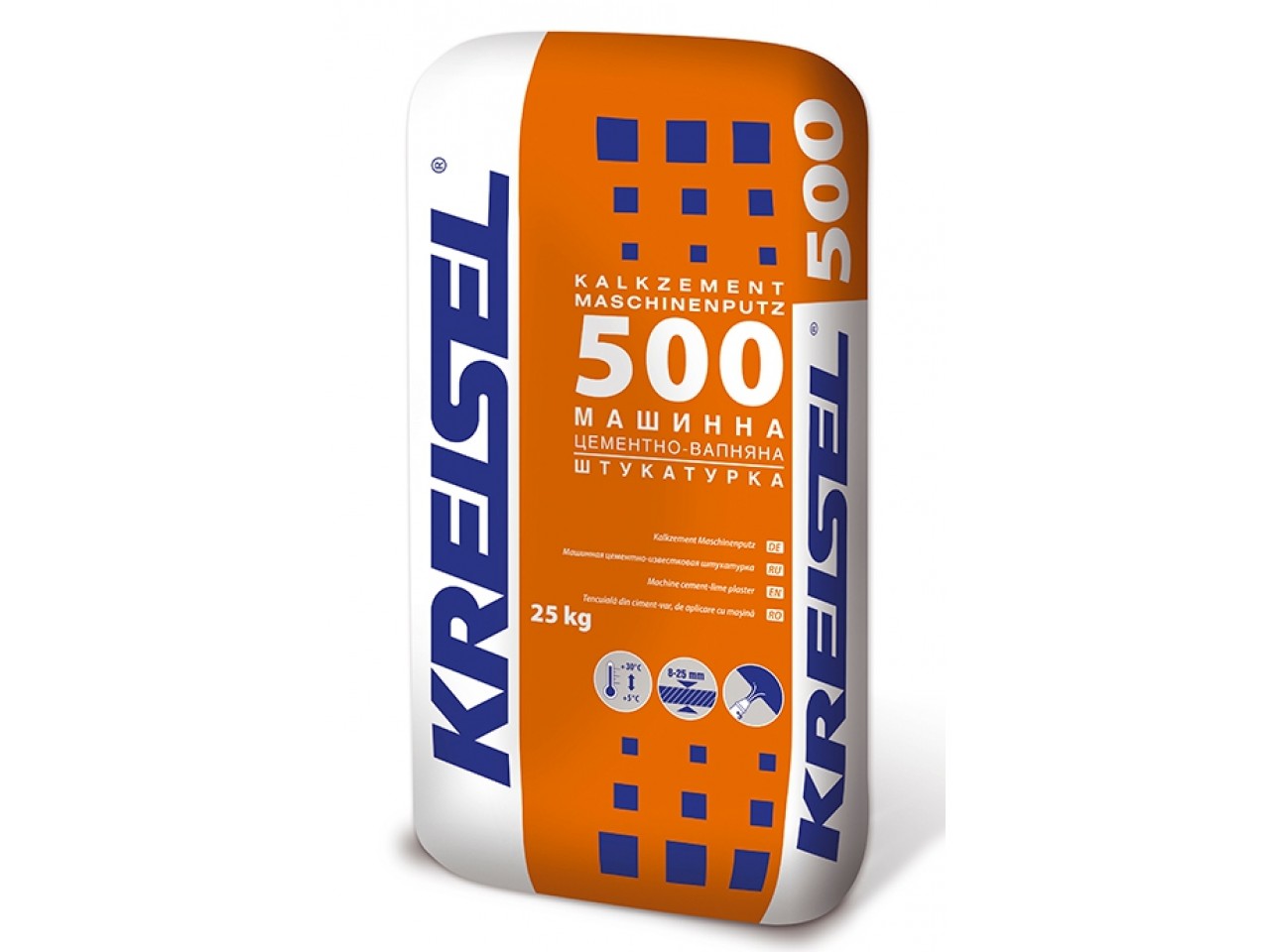 Машинная цементно-известковая штукатурка Крайзель 500 (Kreisel 500) 25 кг