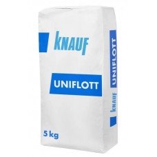 Шпаклевка гипсовая для швов KNAUF Uniflot 5 кг Шпаклевка гипсовая для швов KNAUF Uniflot 5 кг