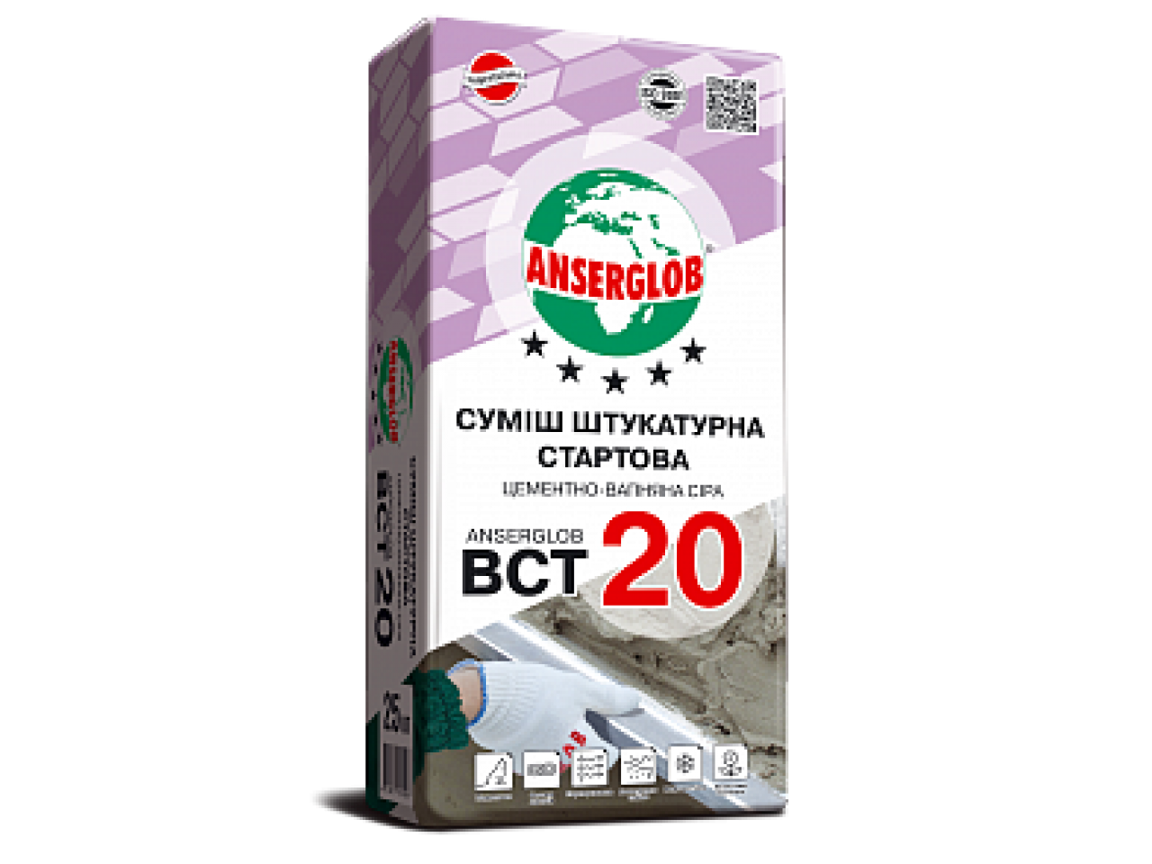 Штукатурка полимерцементная Церезит СТ 29 (Ceresit CT 29) армированная 25 кг