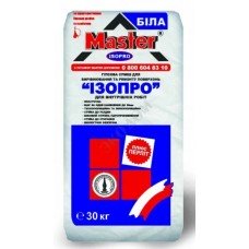 Штукатурка гипсовая МАСТЕР Изопро универсальная 30 кг Штукатурка гипсовая МАСТЕР Изопро универсальная 30 кг